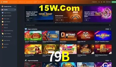 Interface moderna da plataforma 79B